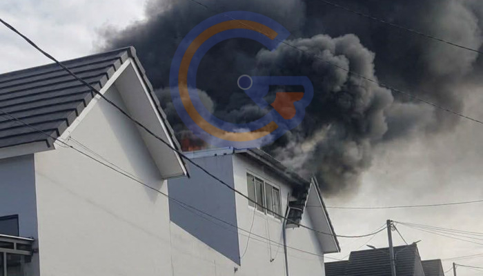 Mesin Cuci Picu Kebakaran Rumah Di Krian, Kerugian Masih Didata