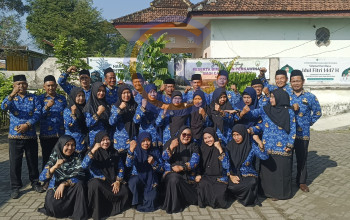 Apel Bersama Memperingati Hari Lahir Pancasila Tahun 2026 di Halaman Kantor KUA Pusaka Kecamatan Grati 3 Img 20260602 Wa0005