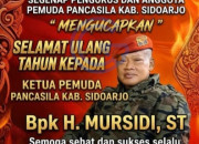 Majelis Dzikir Pemuda Pancasila Pac Taman Panjatkan Doa Dan Ucapan Selamat Ulang Tahun Untuk Ketua Mpc Pemuda Pancasila Sidoarjo