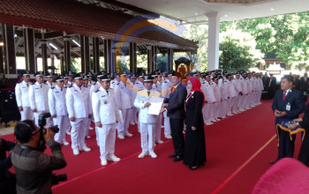 63 Wajah Baru Pimpin Desa Di Sidoarjo, 80 Kepala Desa Resmi Dilantik