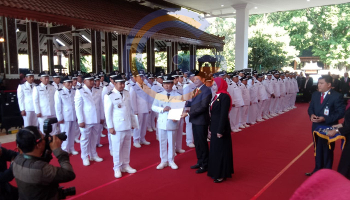 63 Wajah Baru Pimpin Desa Di Sidoarjo, 80 Kepala Desa Resmi Dilantik