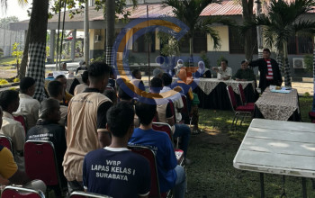 Lapas Kelas I Surabaya Gelar Cek Kesehatan Gratis Dan Mobile Vct Bagi Warga Binaan