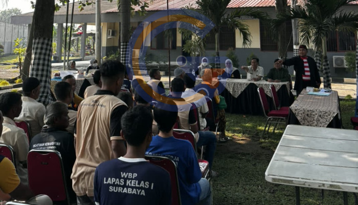 Lapas Kelas I Surabaya Gelar Cek Kesehatan Gratis Dan Mobile Vct Bagi Warga Binaan