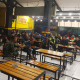 Koramil 0816/14 Taman Gelar Nobar Kebangsaan Bersama Polsek Dan Warga, Prancis Kalahkan Maroko 2-0