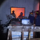 Gudang Cat Dan Tiner Pt Mega Baja Trosobo Terbakar Dini Hari, Diduga Dipicu Korsleting Listrik
