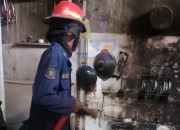 Diduga Dipicu Aktivitas Memasak, Rumah Di Perum Mbs Kalipecabean Candi Terbakar
