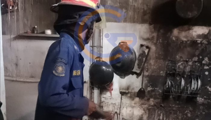 Diduga Dipicu Aktivitas Memasak, Rumah Di Perum Mbs Kalipecabean Candi Terbakar