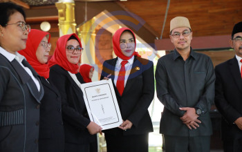 Hj. Mimik Idayana Kukuhkan 29 Kepala Puskesmas, Minta Layani Masyarakat Dengan Hati