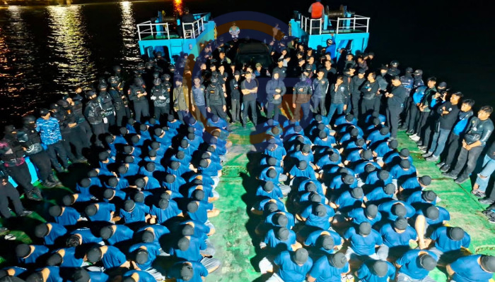 Lapas Kelas I Surabaya Kirim 115 Napi Berisiko Tinggi Ke Nusakambangan
