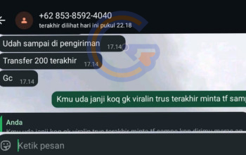 Pelajar Smp Di Sedati Diduga Jadi Korban Penipuan Jual Beli Sepeda Ontel Via Tiktok, Tabungan Rp1,2 Juta Raib