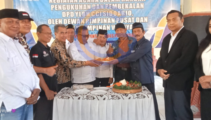 Dpd Ylbh Cci Sidoarjo Resmi Dikukuhkan, Siap Bersinergi Beri Bantuan Hukum Bagi Masyarakat