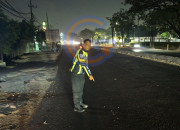Kecelakaan Di Depan Pt Trias Sentosa Krian, Pengendara Honda Blade Alami Patah Tulang Rahang Dan Hidung