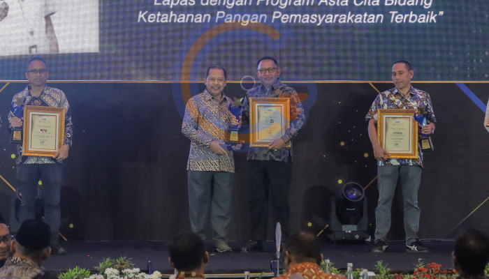 Lapas Porong Raih Radar Surabaya Award 2026, Program Ketahanan Pangan Jadi Percontohan Nasional