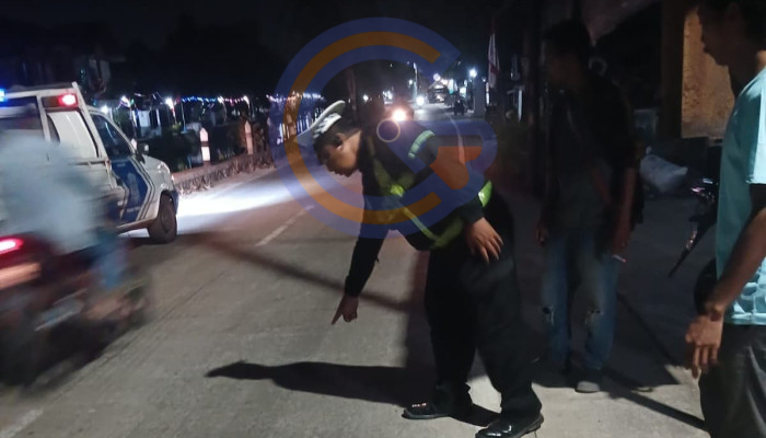 Tabrakan Vario Dan Scoopy Di Krembangan Taman, Tiga Orang Alami Patah Tulang