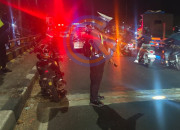 Truk Kabur Usai Tabrak Motor Di Flyover Trosobo, Dua Orang Luka-Luka