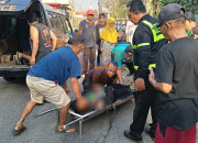 Honda Beat Tabrak Pejalan Kaki Di Sambibulu Taman, Empat Orang Dilarikan Ke Rumah Sakit