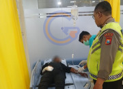 Dalam 30 Menit, Dua Kecelakaan Terjadi Di Jalan Raya Trosobo, Empat Orang Dilarikan Ke Rs