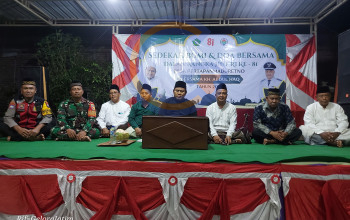 Sambut Hut Ri Ke-81, Pemdes Pertapan Maduretno Gelar Doa Bersama Dan Sedekah Bumi