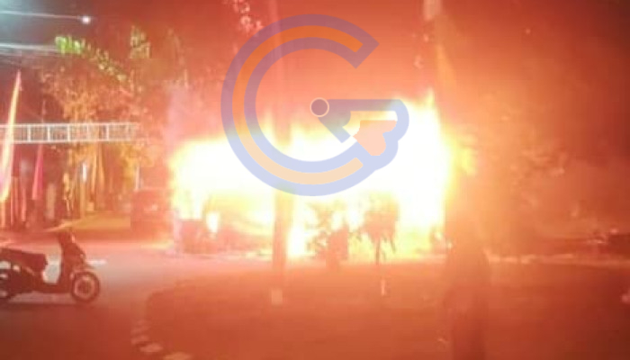 Kebakaran Rumah Usaha Di Cluster Gardenia Kahuripan Nirwana, Tidak Ada Korban Jiwa