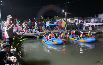 Lomba Dayung Kapolsek Taman Cup Meriahkan HUT RI ke-81, Warga Tanjunganom Adu Ketangkasan 3 20260822 200611 1