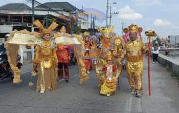Pawai Budaya Desa Tawangsari Pecah! 1.600 Warga Ramaikan Hut Ri Ke-81