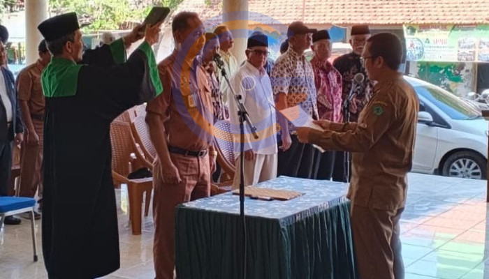 Pj Kades Trosobo Dilantik, Ketidakhadiran Seluruh Pengurus Bpd Jadi Sorotan