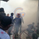 Dua Jam Berjibaku, Pmk Padamkan Kebakaran Tumpukan Kayu Di Ketimang Wonoayu