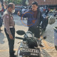 Dua Pemotor Terluka Dalam Kecelakaan Libatkan Truk Tronton Dan Dua Motor Di Krian