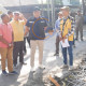 Sidak Proyek Betonisasi Jalan Krian-Rph Kemangsen, Subandi Soroti Deviasi 1,5 Persen