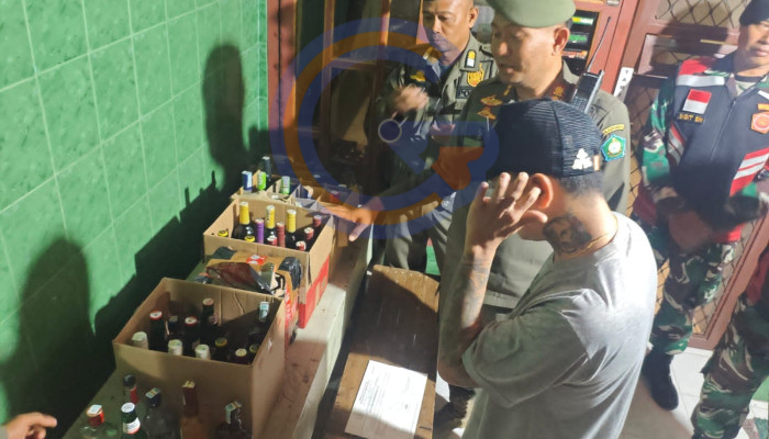 Operasi Gabungan Pekat Di Sidoarjo Sita 167 Botol Minuman Beralkohol
