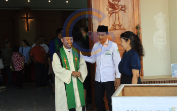 Bukan Sekadar Donasi, Kolaborasi Lazisnu Dan Gereja Sidoarjo Perkuat Persaudaraan Lintas Iman