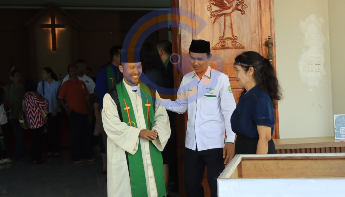 Bukan Sekadar Donasi, Kolaborasi Lazisnu Dan Gereja Sidoarjo Perkuat Persaudaraan Lintas Iman