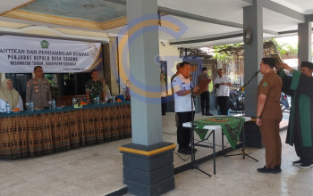 Isi Kekosongan Pasca Kades Wafat, Andy Nugerah Resmi Dilantik Jadi Pj Kades Sadang