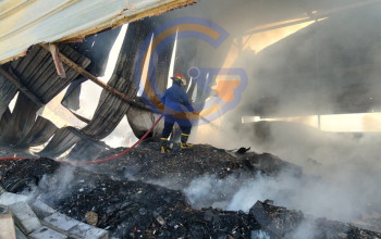 TPA Barengkrajan Krian Terbakar, Api Berhasil Dipadamkan Dua Jam Kemudian 2 20260919 124526