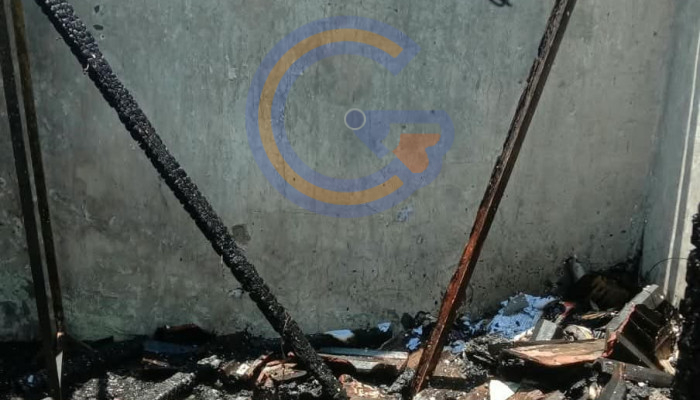 Rumah Warga Di Mindi Porong Terbakar, Api Diduga Merambat Dari Obat Nyamuk Bakar