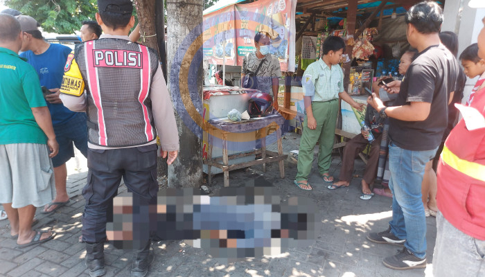 Diduga Sakit, Supeltas Ditemukan Meninggal Di Depan Perumahan Sepanjang Town House Kalijaten Taman