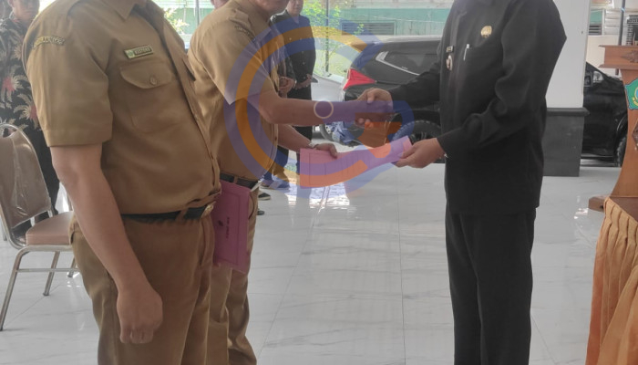 Pelantikan Mutasi Jabatan Perangkat Desa Tambakcemandi, Kecamatan Sedati