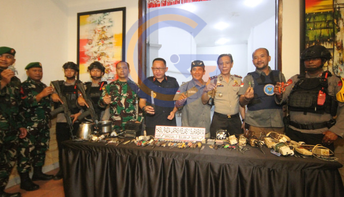 Razia Gabungan Lapas Porong Bongkar Barang Terlarang, 71 Warga Binaan Dan Pegawai Negatif Narkoba