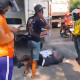 Diduga Mengantuk, Motor Honda Beat Tabrak Truk Box Parkir Di Kletek, Dua Pelajar Terluka