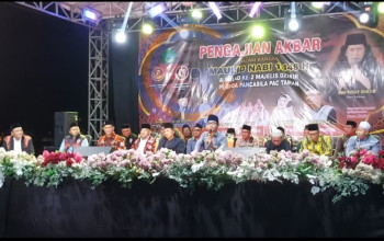 Pengajian Akbar Maulid Nabi Dan Milad Majelis Dzikir Yang Ke-2, Pemuda Pancasila Pac Taman Teguhkan Syiar Dan Kepedulian Sosial