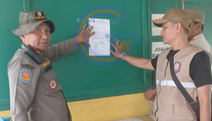 121 Bangunan Liar Di Fr Aloha-Gedangan Disasar Satpol Pp, Pemilik Diberi Sp 1