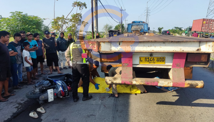 Jalur Arteri Porong Kembali Makan Korban, Gadis 19 Tahun Tewas Terlindas Trailer