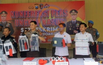 Polresta Sidoarjo Bongkar Dugaan Jaringan Penipuan Online Lintas Negara, Delapan Wn Vietnam Diamankan