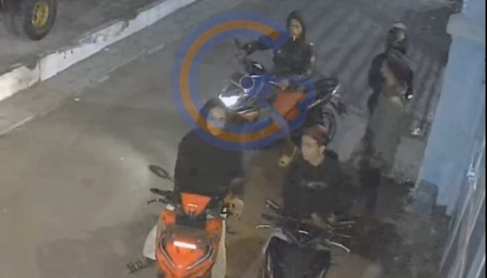 Komplotan Curanmor Gasak 3 Motor Sekaligus Di Cemengkalang, Lima Pelaku Terekam Cctv