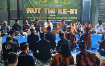 HUT ke-81 TNI, Koramil Taman Rangkul TNI-Polri, Majelis Dzikir, Pemuda Pancasila dan Tokoh Agama dalam Dzikir dan Sholawat 3 Screenshot 20261016 084114 Gallery